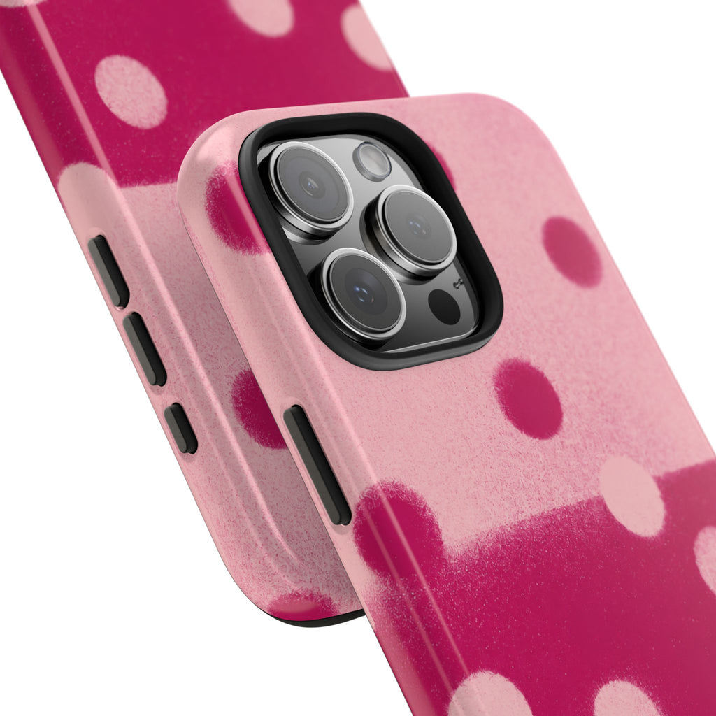 Pink Polka Dot Phone Case