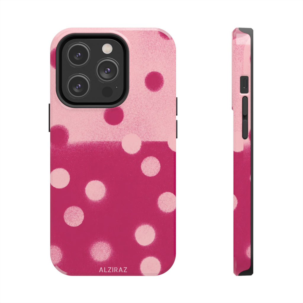 Pink Polka Dot Phone Case