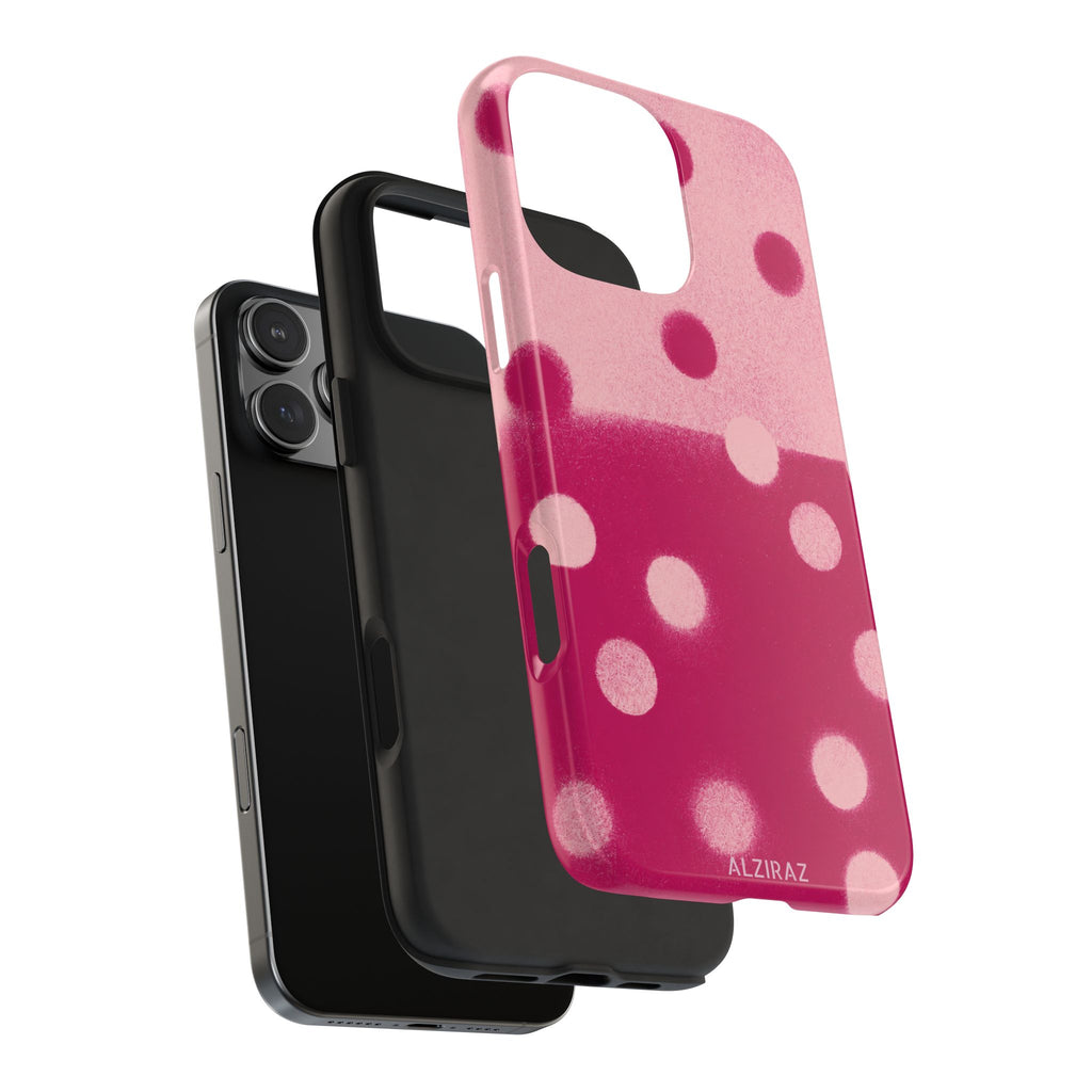 Pink Polka Dot Phone Case