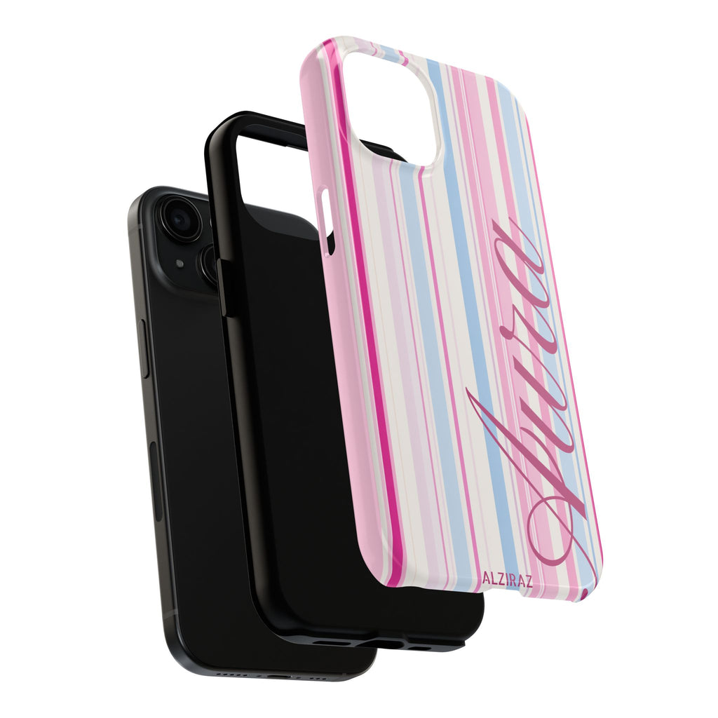 Pastel Striped Phone Case