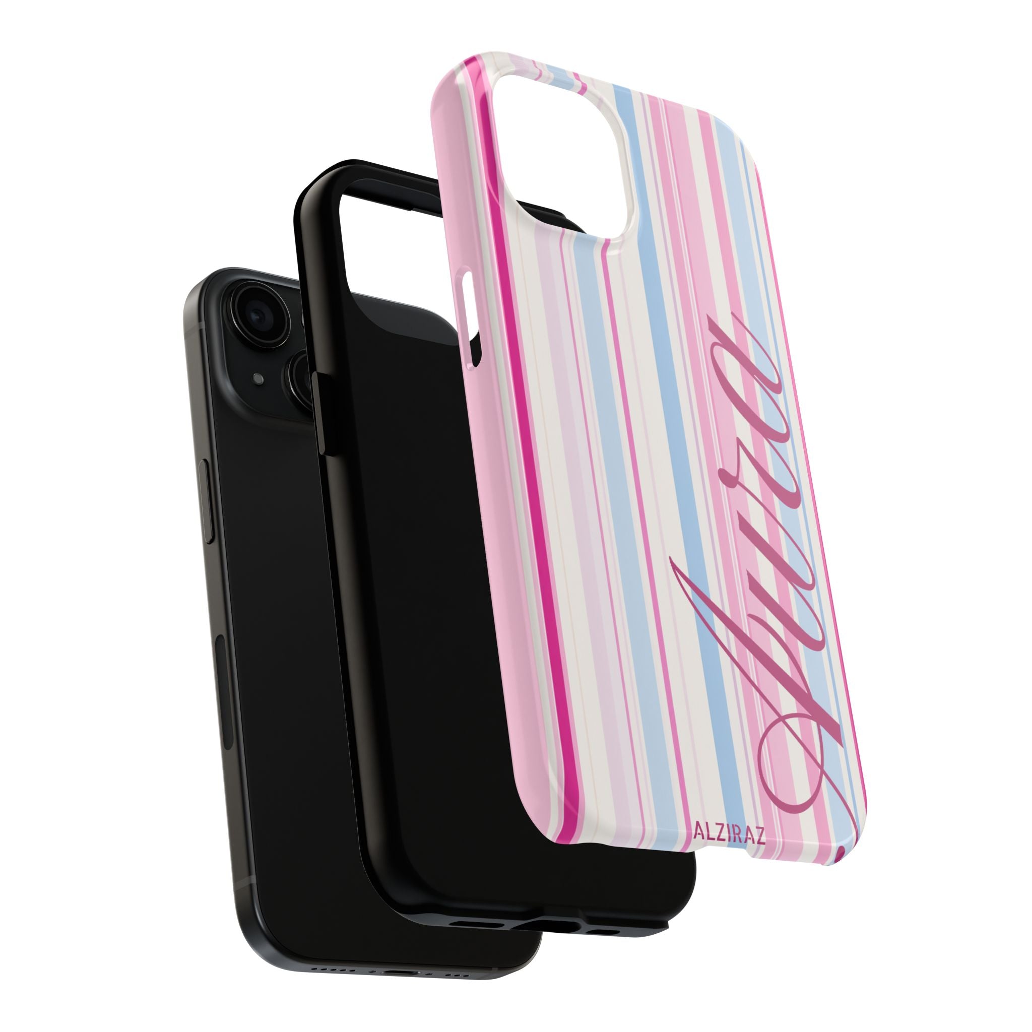 Pastel Striped Phone Case