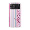 Pastel Striped Phone Case