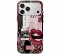 Tough Phone Case — Pink Leopard Collage 'Confidence' Glam Protector