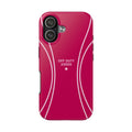 Tough Phone Case — 'Off Duty 2000s' Retro Pink Protective Case