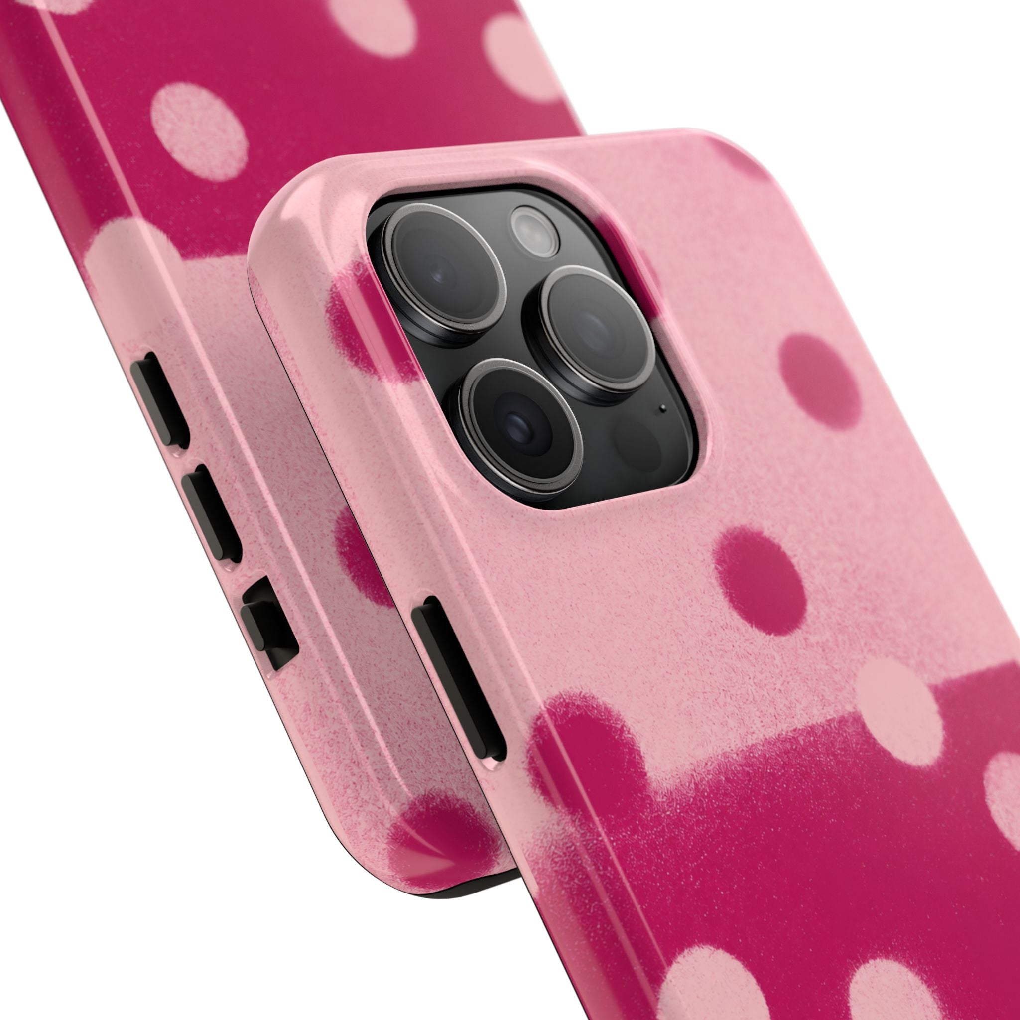 Pink Polka Dot Phone Case