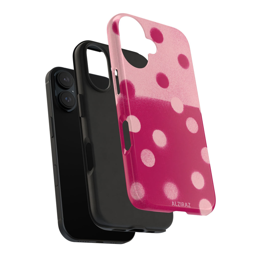 Pink Polka Dot Phone Case