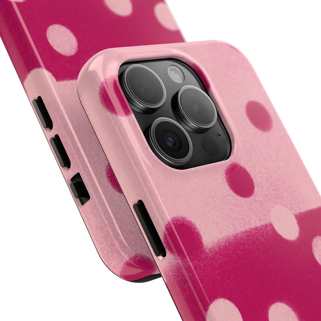 Pink Polka Dot Phone Case