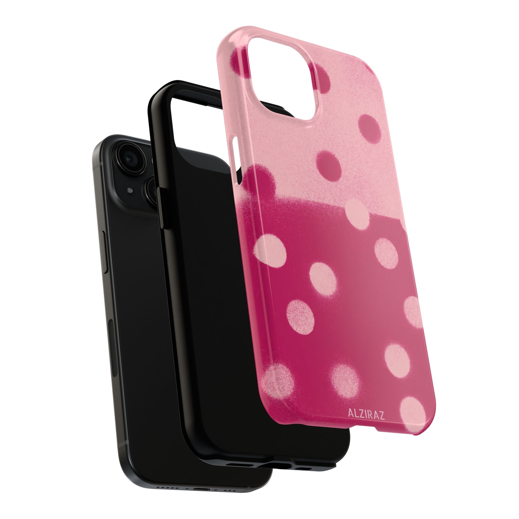 Pink Polka Dot Phone Case