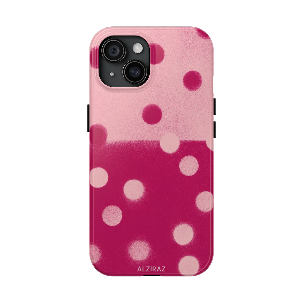 Pink Polka Dot Phone Case