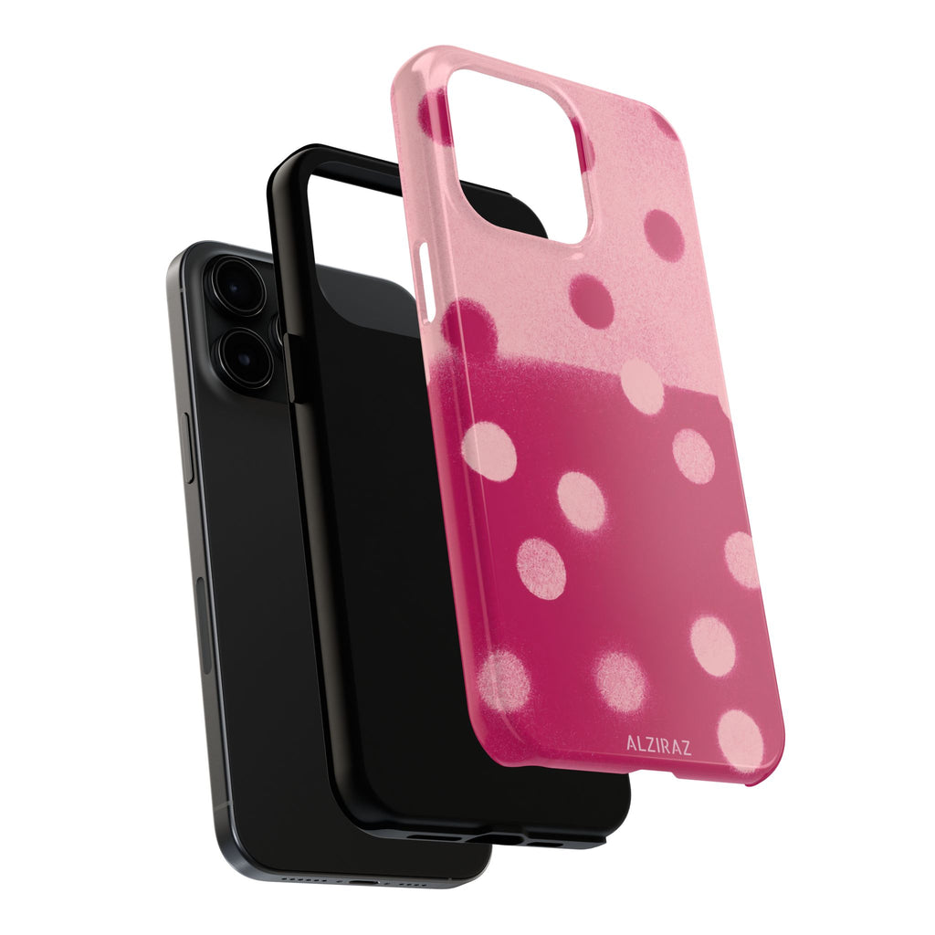 Pink Polka Dot Phone Case