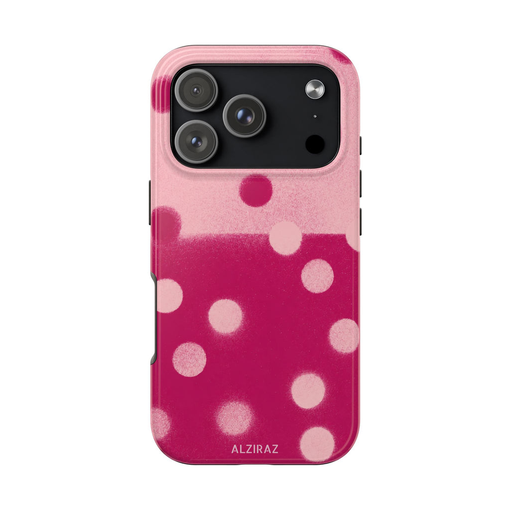 Pink Polka Dot Phone Case