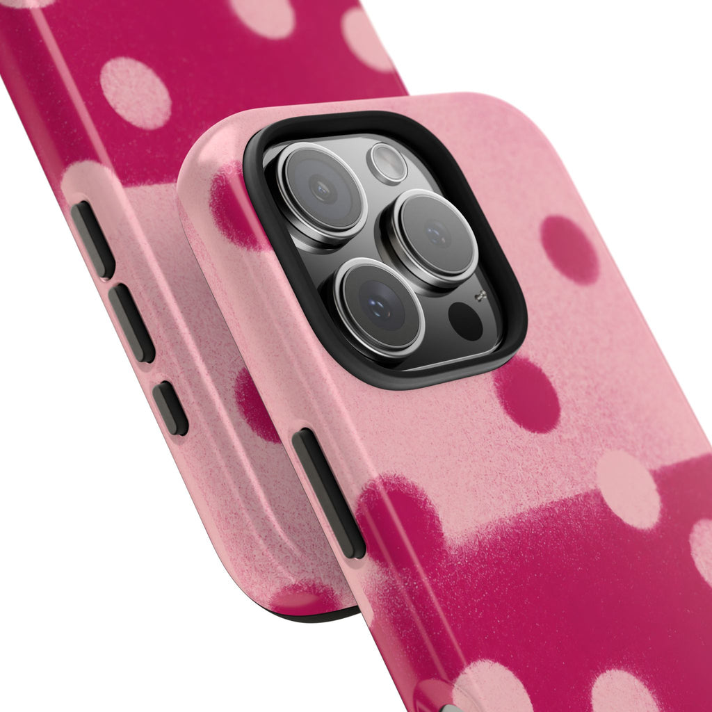 Pink Polka Dot Phone Case