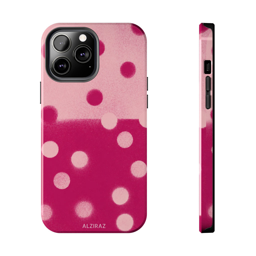 Pink Polka Dot Phone Case